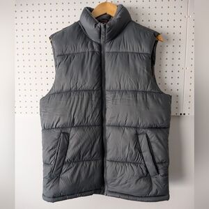Old Navy Charcoal Puffer Vest